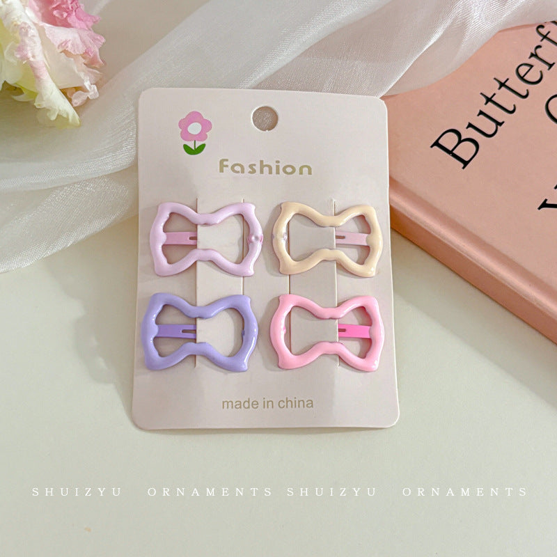 Sweet Barrettes Forehead Little Headdress Broken Hair BB Clip