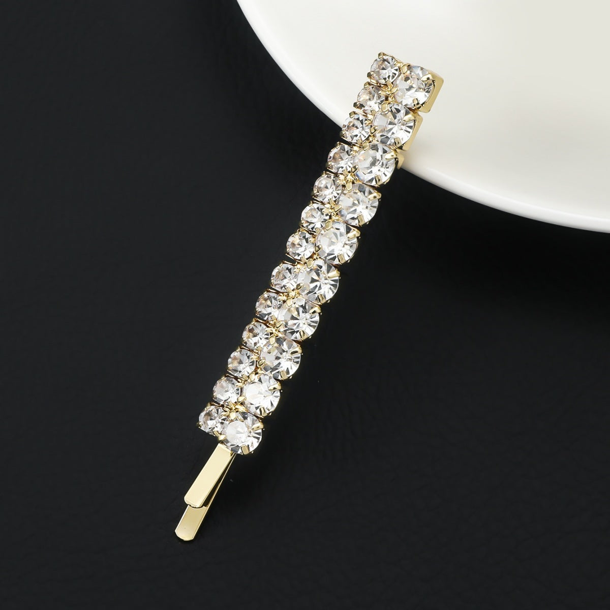 Fashion Word Clip Female Crystal Hair Accessories