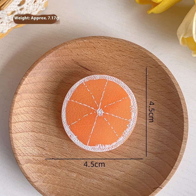 Simulation Cartoon Fruit Barrettes