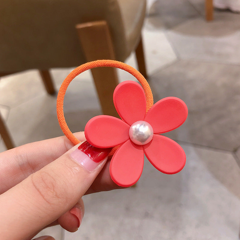 Children's Hair Clip Flower Hair Clip Cute Hair Rope