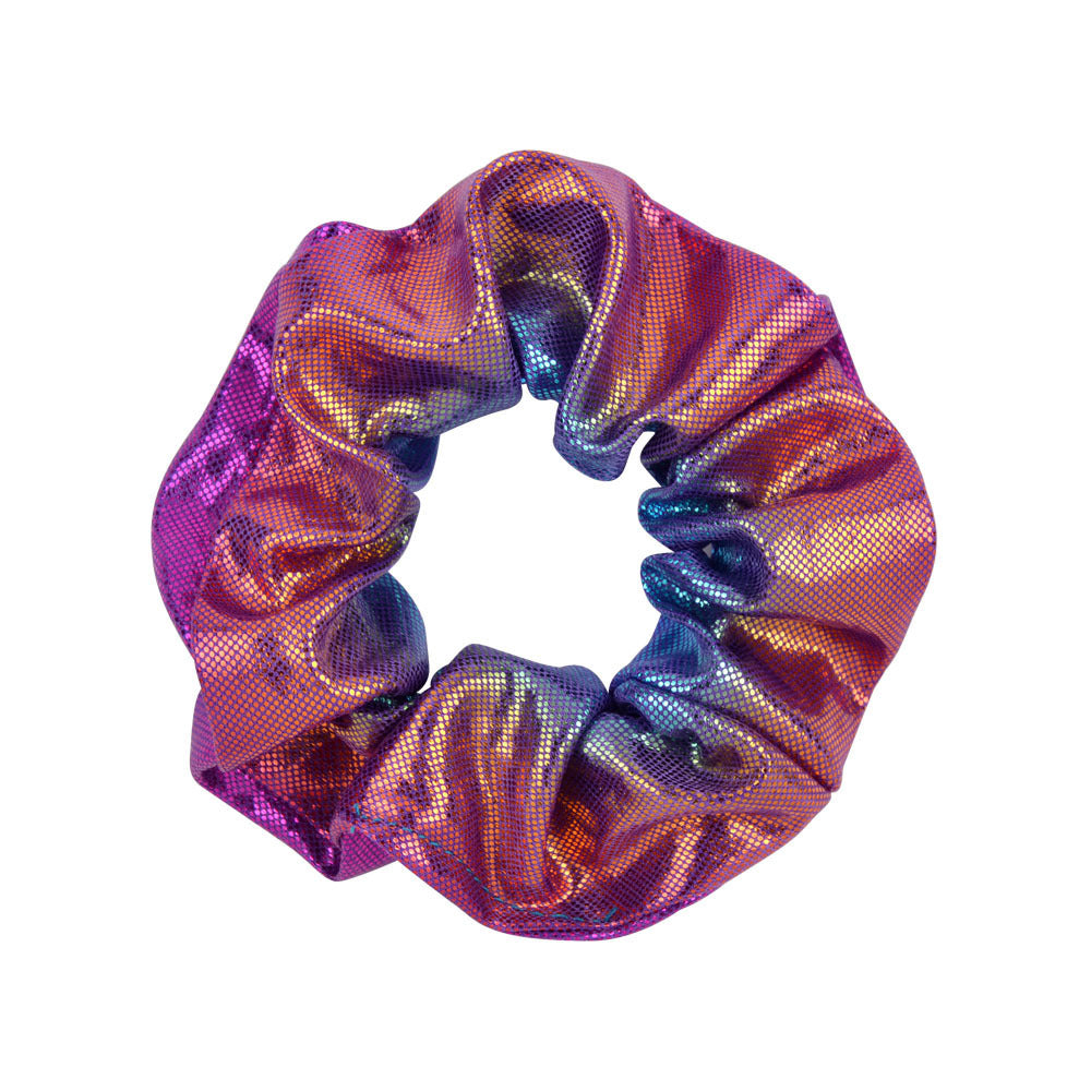 16 Color Laser Cloth Hair Ring Bronzing Two-tone Gradient Pork Intestine Circle Head Flower