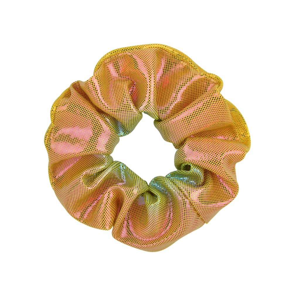 16 Color Laser Cloth Hair Ring Bronzing Two-tone Gradient Pork Intestine Circle Head Flower