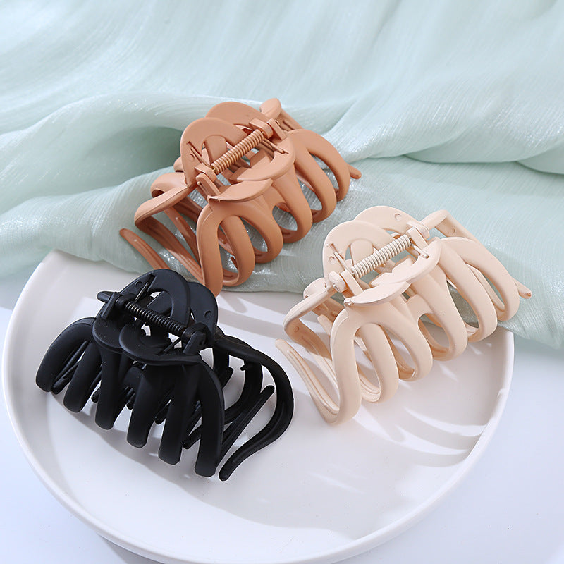 Women's Fashion Frosted And Matte Barrettes