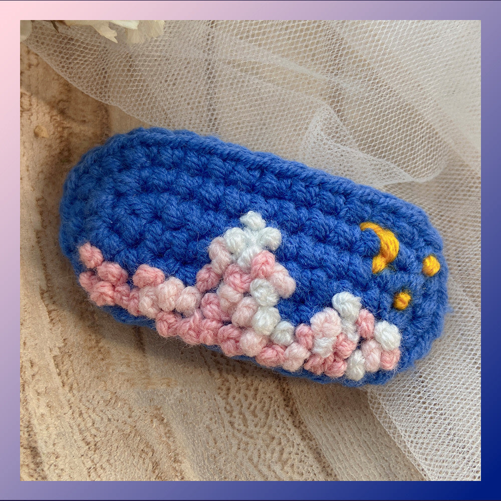 Fashion Braided Yarn Three-dimensional Hair Clip