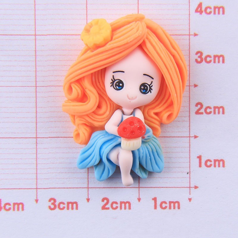 Resin Cream Plastic Mobile Phone Shell Headrope Hair Clip Accessories