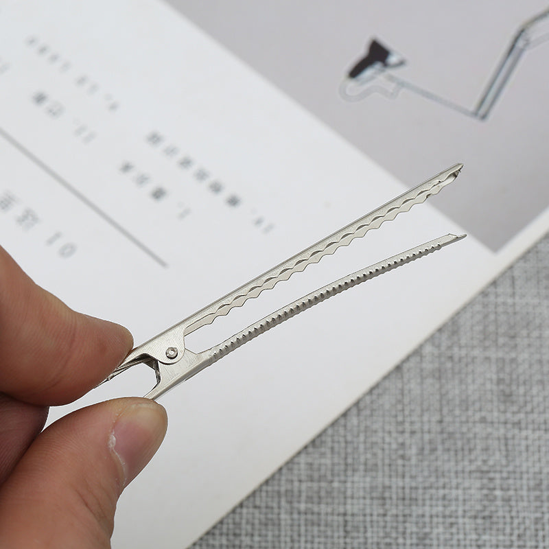 JewelryFish Mouth Metal Alligator Clip Hair Accessories