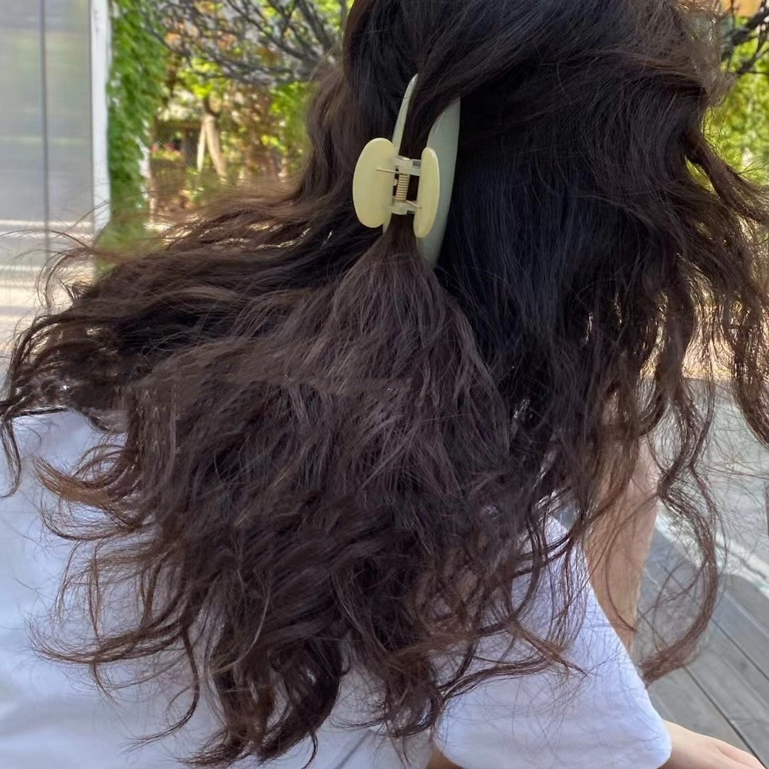 All-match Hair Clip Solid Color