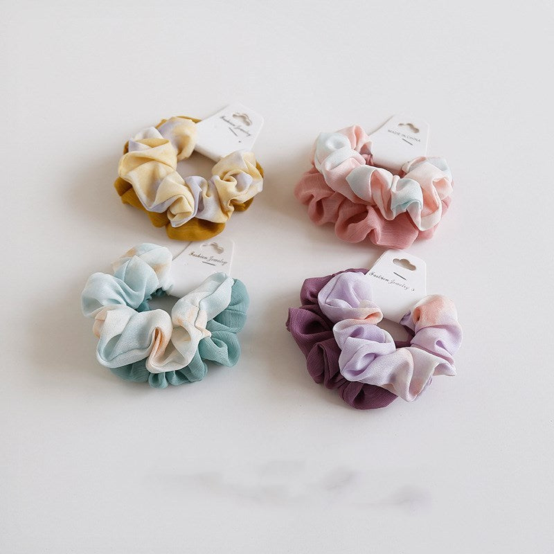 Simple temperament tie hair rope large intestine ring