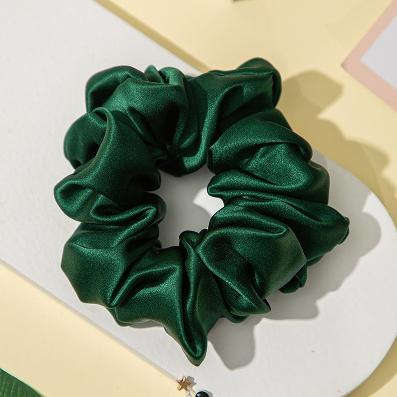 19 M Silk Large Intestine Hair Ring High-grade Headdress Flower 5cm