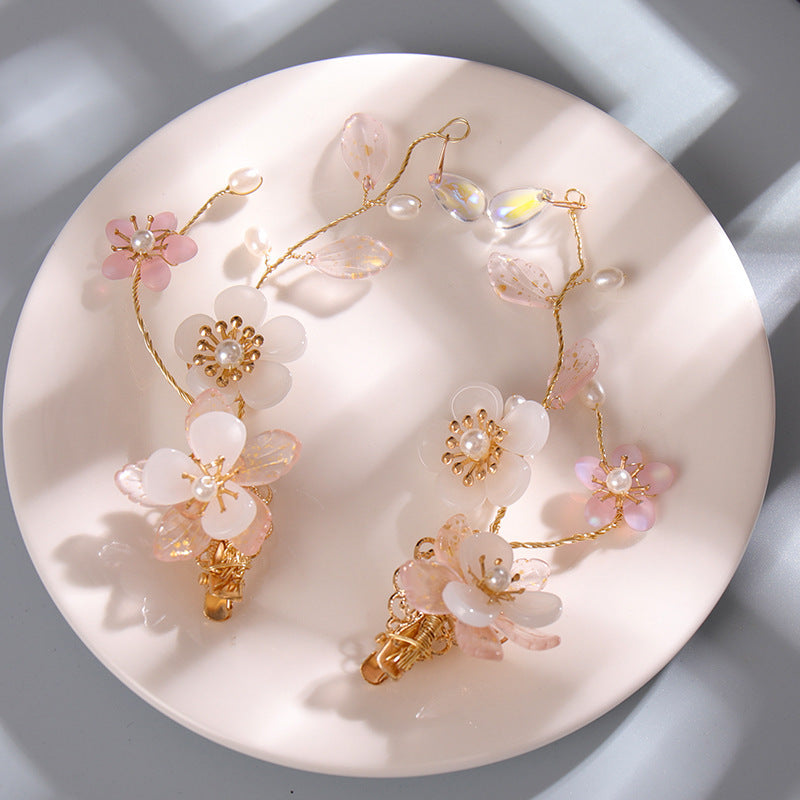 Everyday Travel Season Braided  Styling Fairy Step Tassel Fringe Clip Hair Accessories