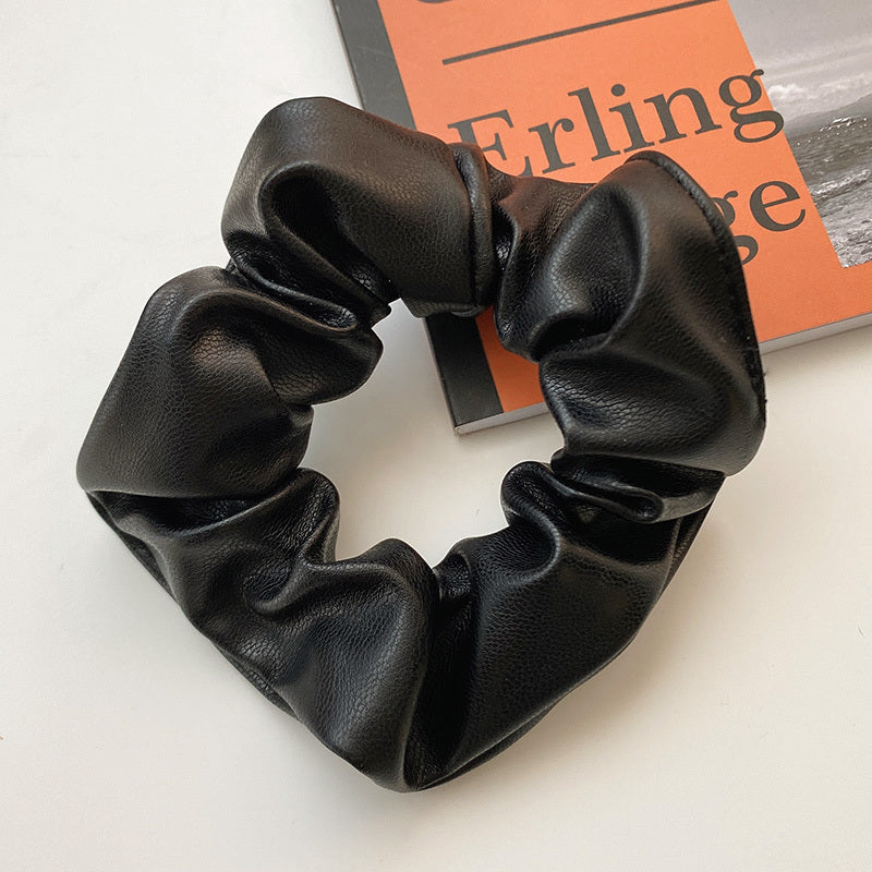 Leather Pig Large Intestine Hair Ring Female Summer Net Red