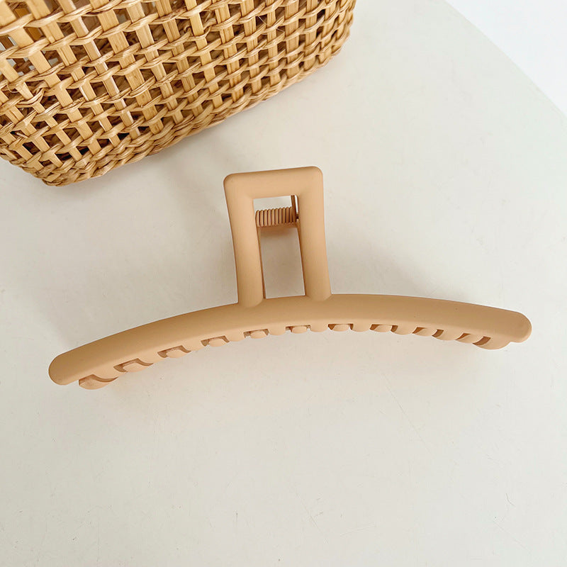 Fashion Simple Large Matte Hair Clip
