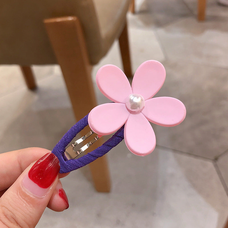 Children's Hair Clip Flower Hair Clip Cute Hair Rope