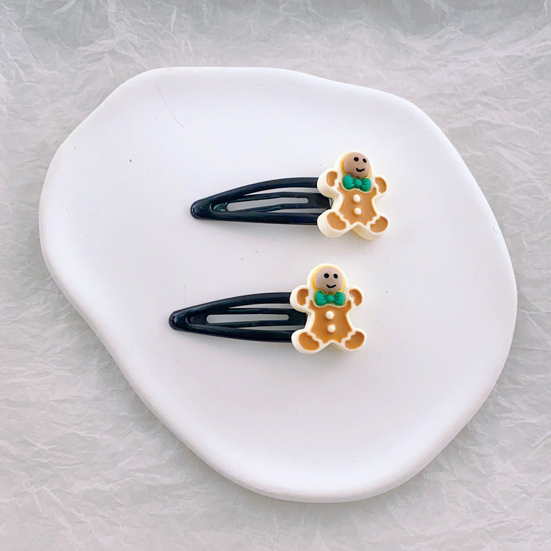 Children's Fashion Simple Christmas Hair Clip