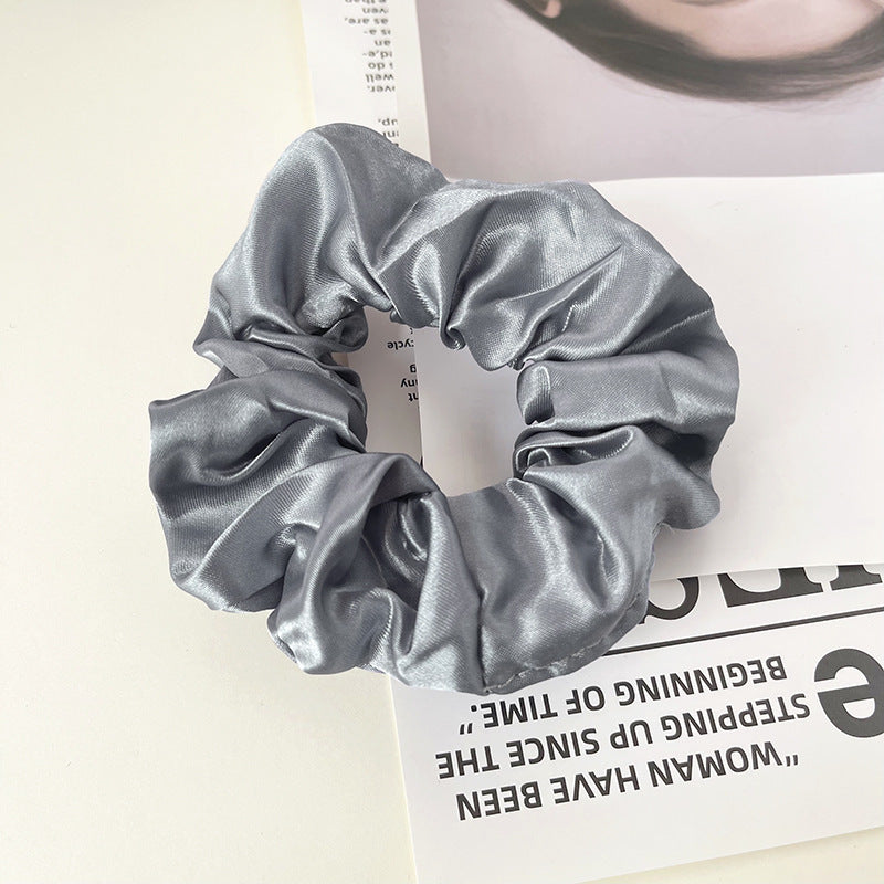 Small Scrunchies Intestine Ring Band Solid Color Hair Rope Simple