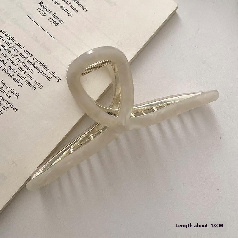 Best Retro French Simple Hair Clip Women