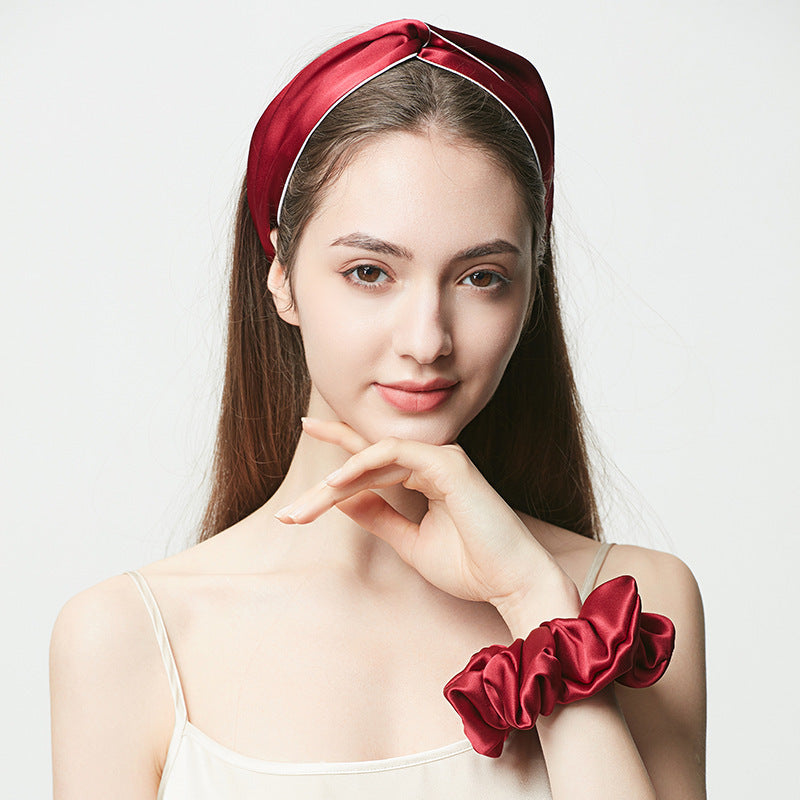 19 M Silk Hair Band Hair Ring Headdress Flower