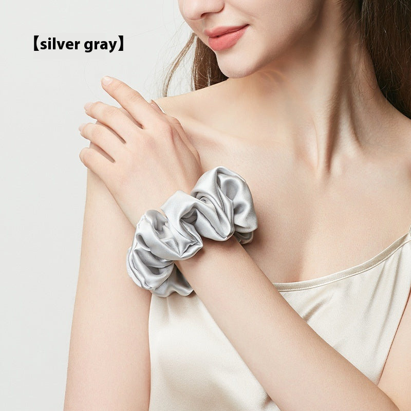 19 M Silk Large Intestine Hair Ring High-grade Headdress Flower 5cm