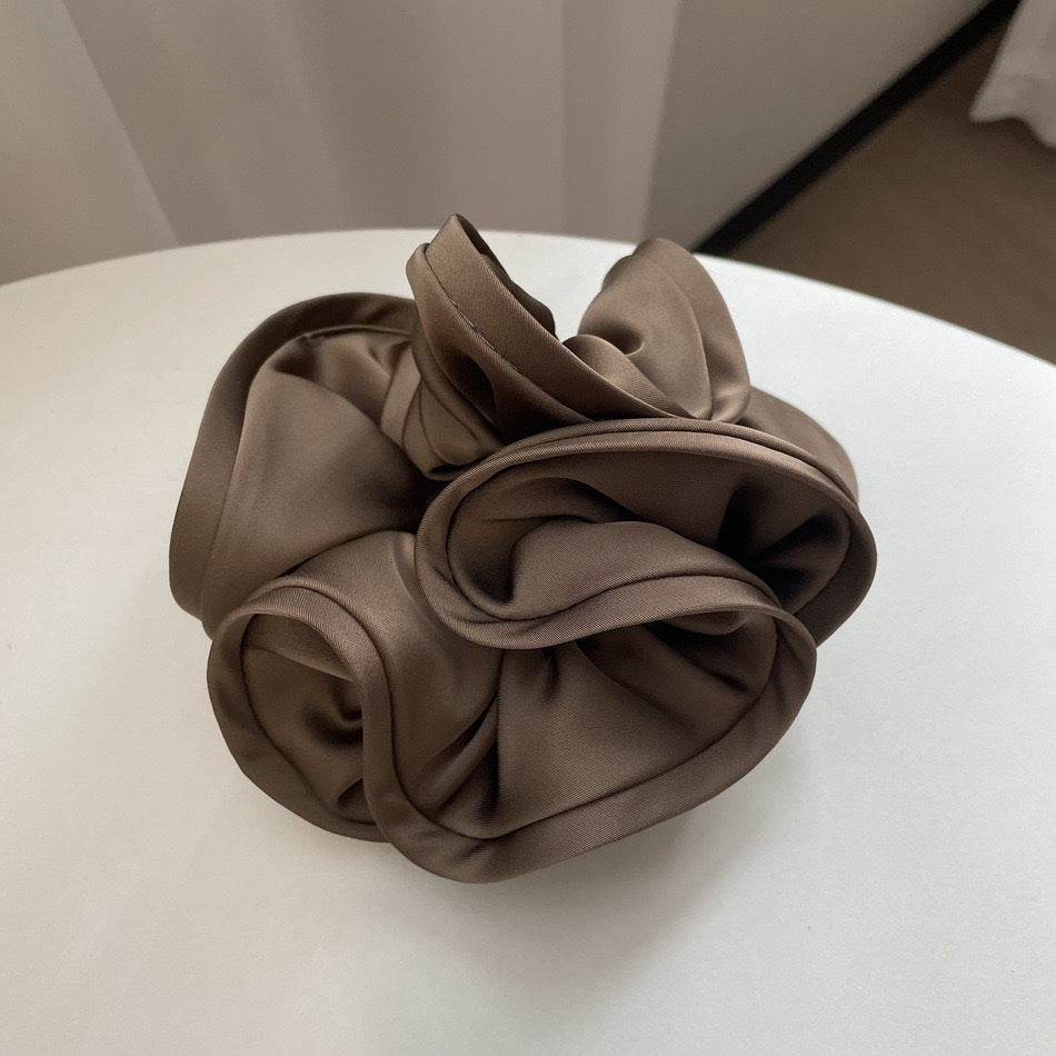 Women's Temperament Wood Ear Edge Large Intestine Hair Ring