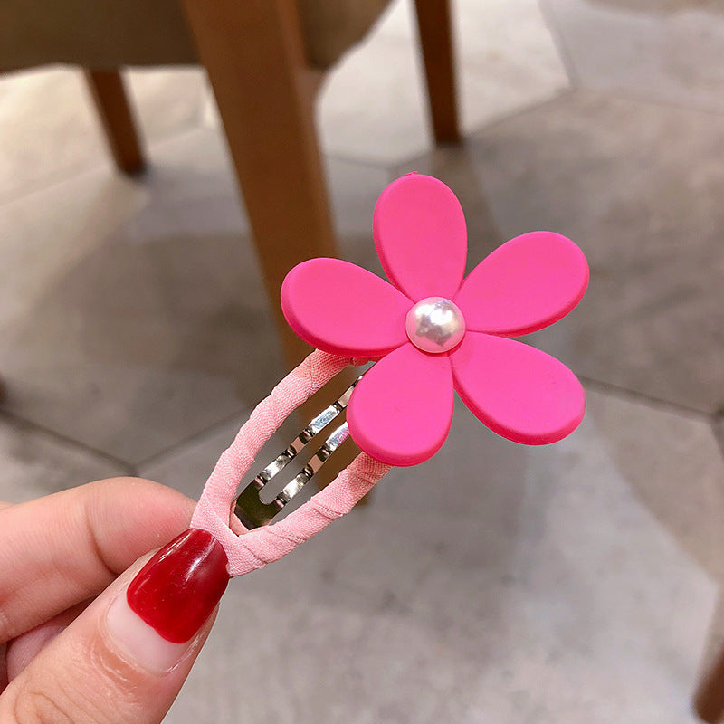 Children's Hair Clip Flower Hair Clip Cute Hair Rope