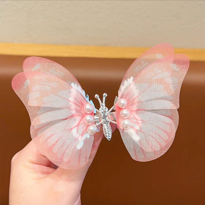 Children's Fashion Simple Butterfly Barrettes
