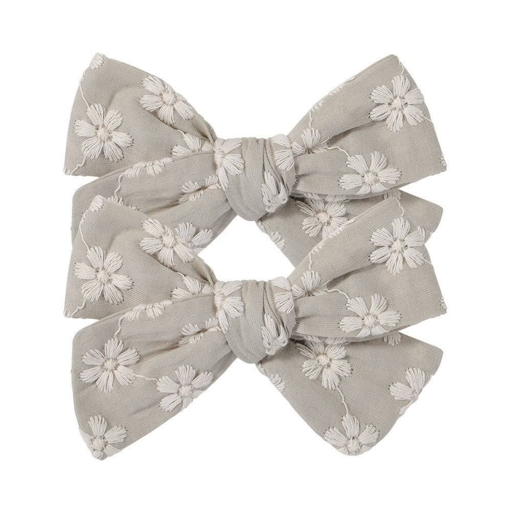 Simple College Style Candy Colored Cloth Ponytail Clip Hair Ornaments