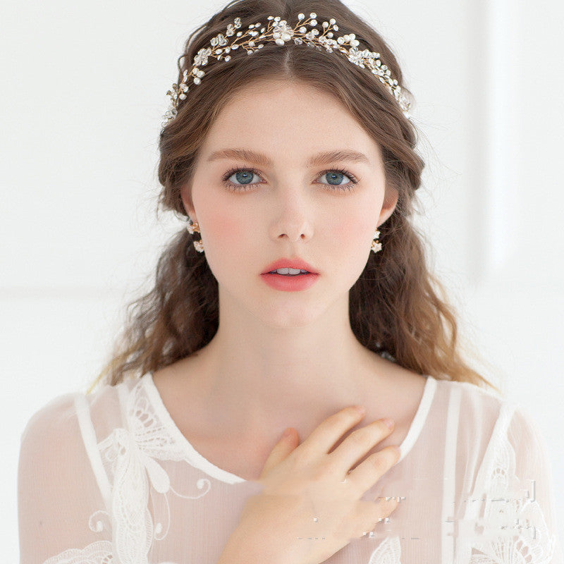 Best Fashion Wedding Styling Pearl Headwear