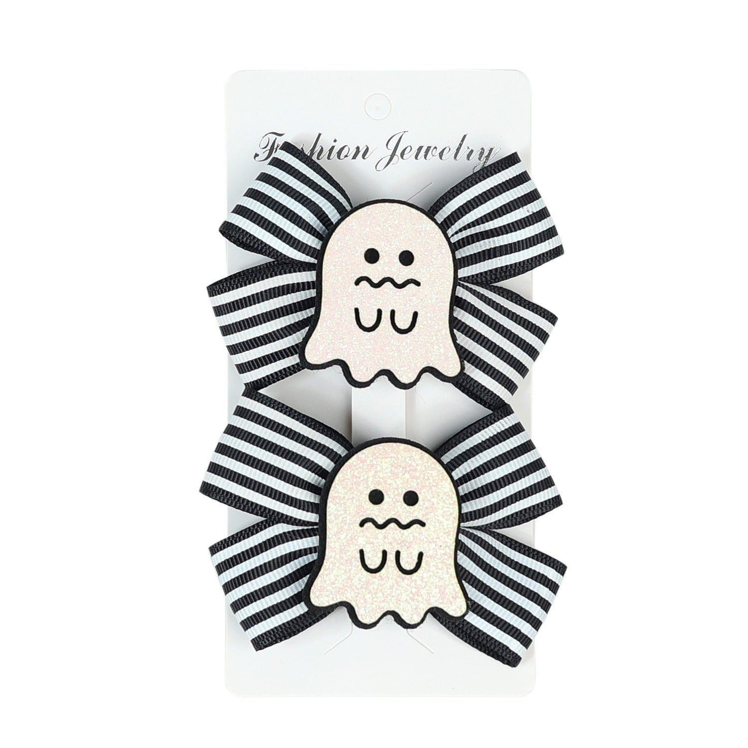 Halloween Decoration Double Bowknot Children Barrettes