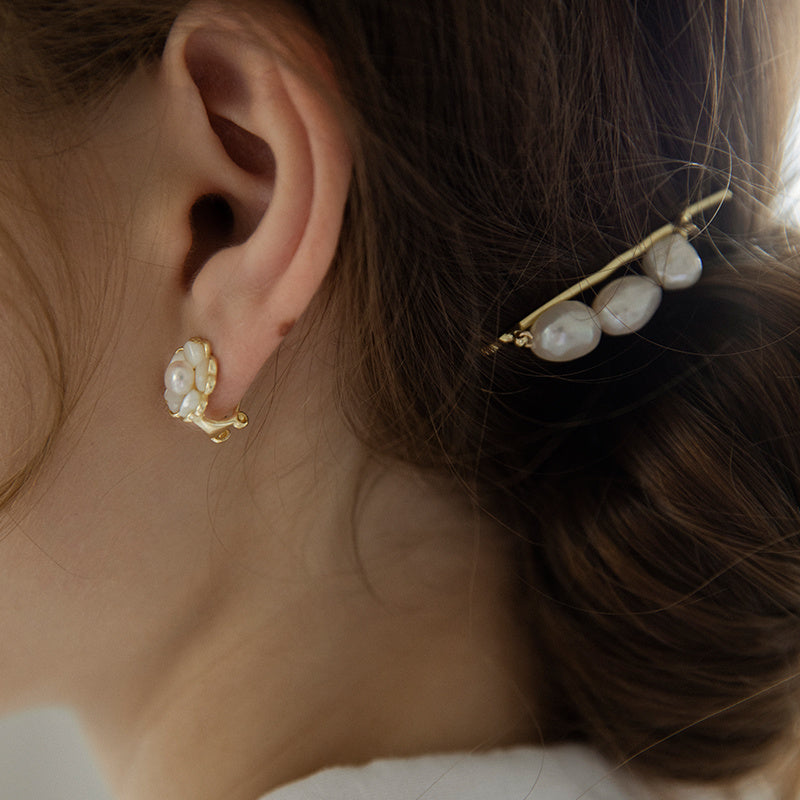 Best Duckbill Clip Pearl Headband Hair