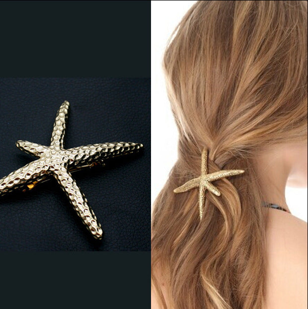 Large Feather Spring Clip And Wind Hair Accessories