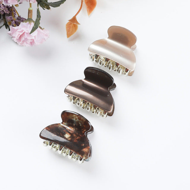 Women's Fashion Personalized Acrylic Printing Barrettes
