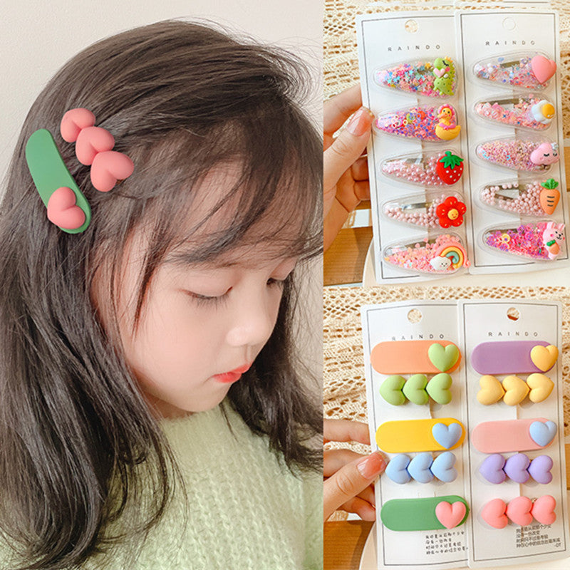 Girls Fashion Simple Love Hair Clip