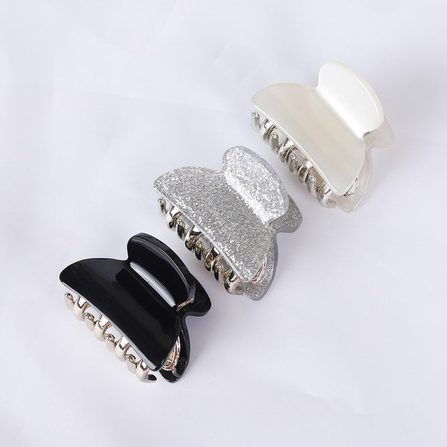Women's Fashion Personalized Acrylic Printing Barrettes