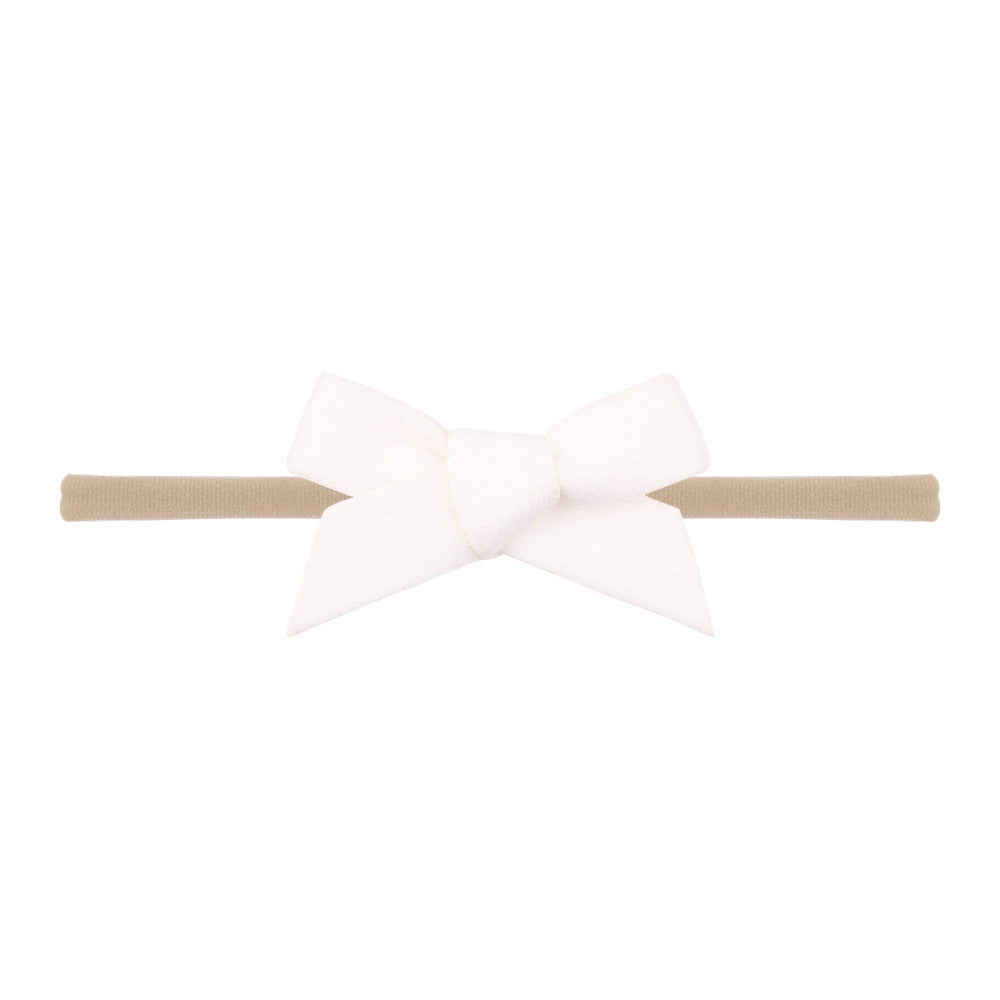 High Elastic Plush Cotton Hair Ring Headband