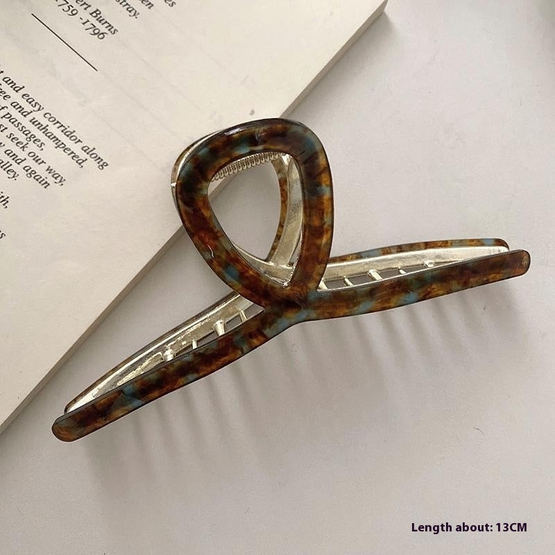 Best Retro French Simple Hair Clip Women