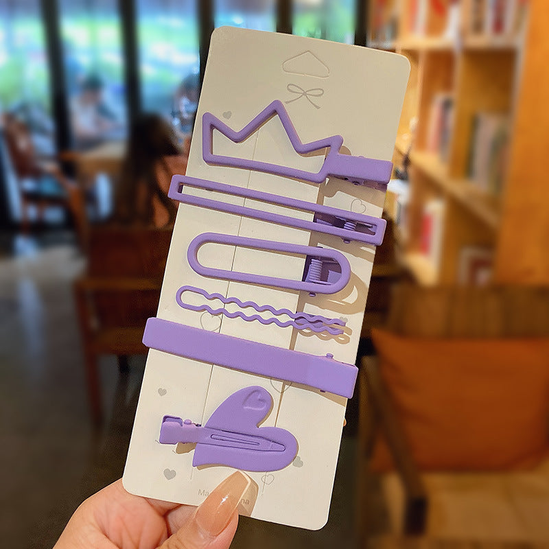 Best Korea Temperament BB Clip Barrettes Back Head Side Clip