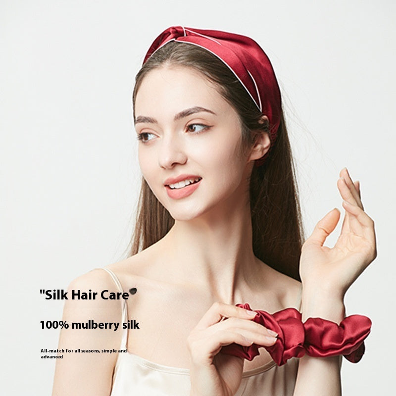 19 M Silk Hair Band Hair Ring Headdress Flower