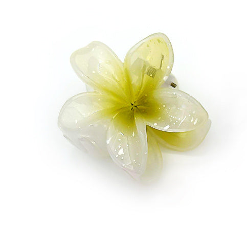 4cm Sweet Girl Plumeria Rubra Barrettes Female