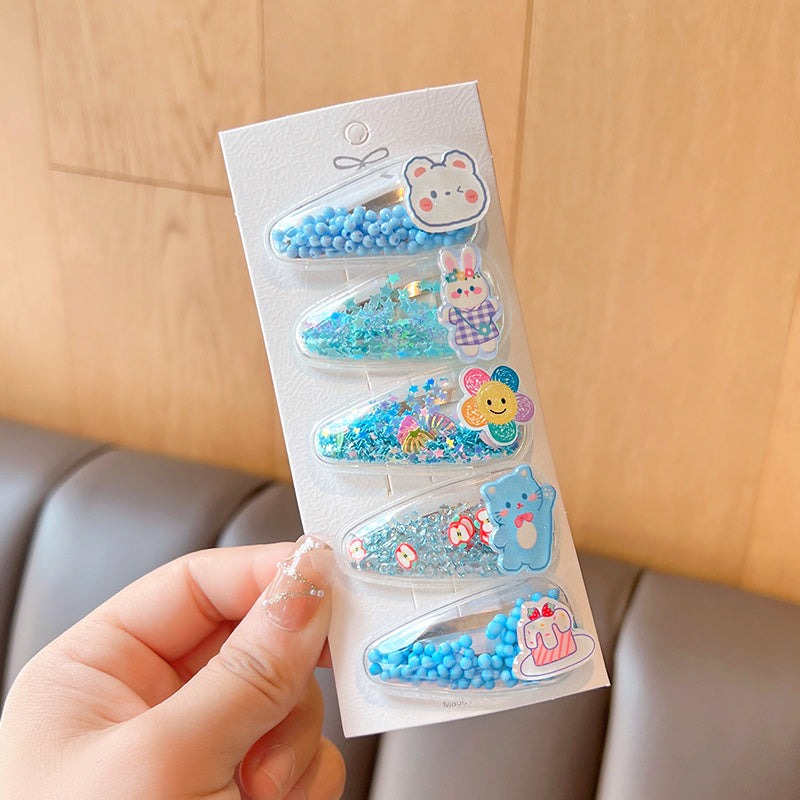 Girls Fashion Simple Love Hair Clip