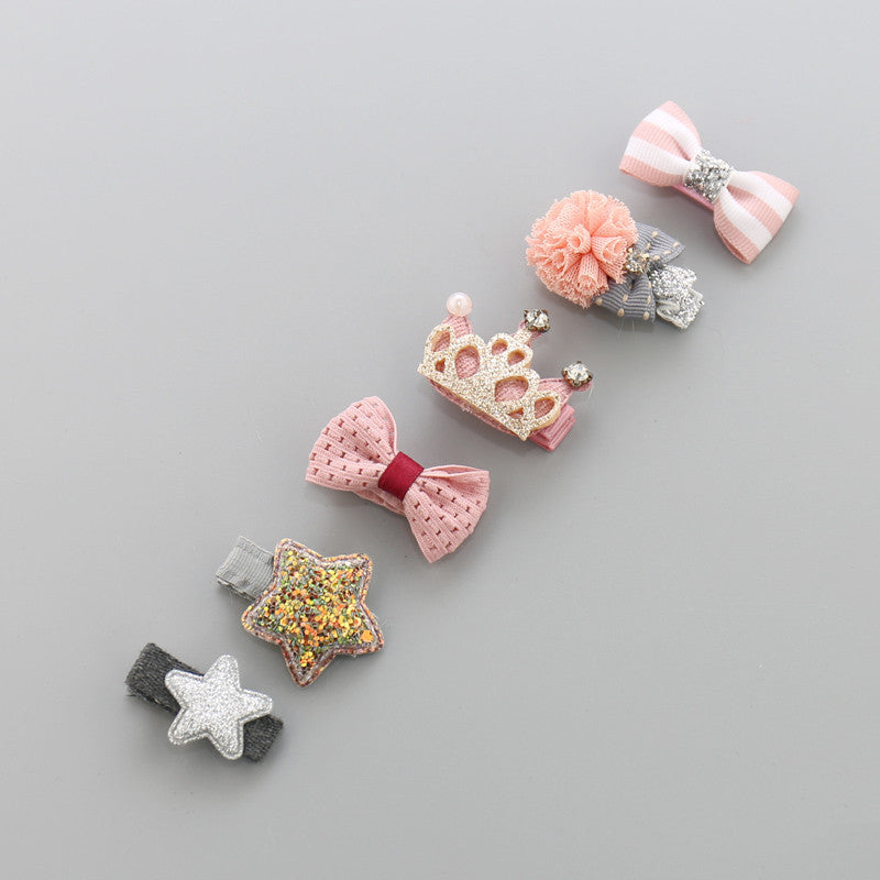 Girls' Fashion Simple Hair Clip Does Not Hurt