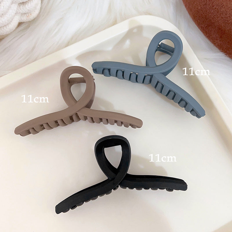 Best Plush Grab Clip Back Head Hair Clip Female Senior Sense Shark