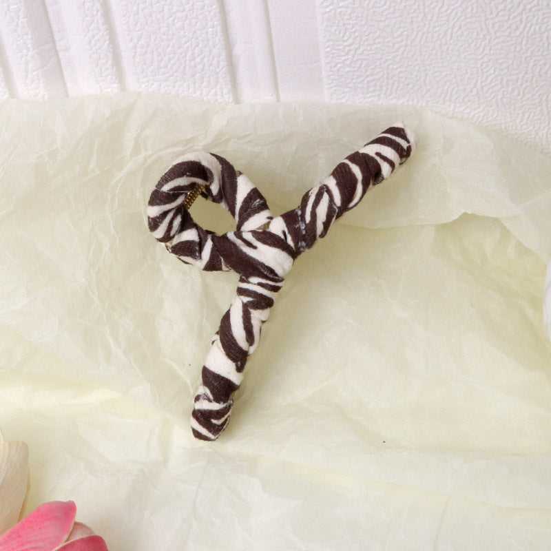 Winding Gripping Geometric Fashion Women's Coiled Shark Hair Clip