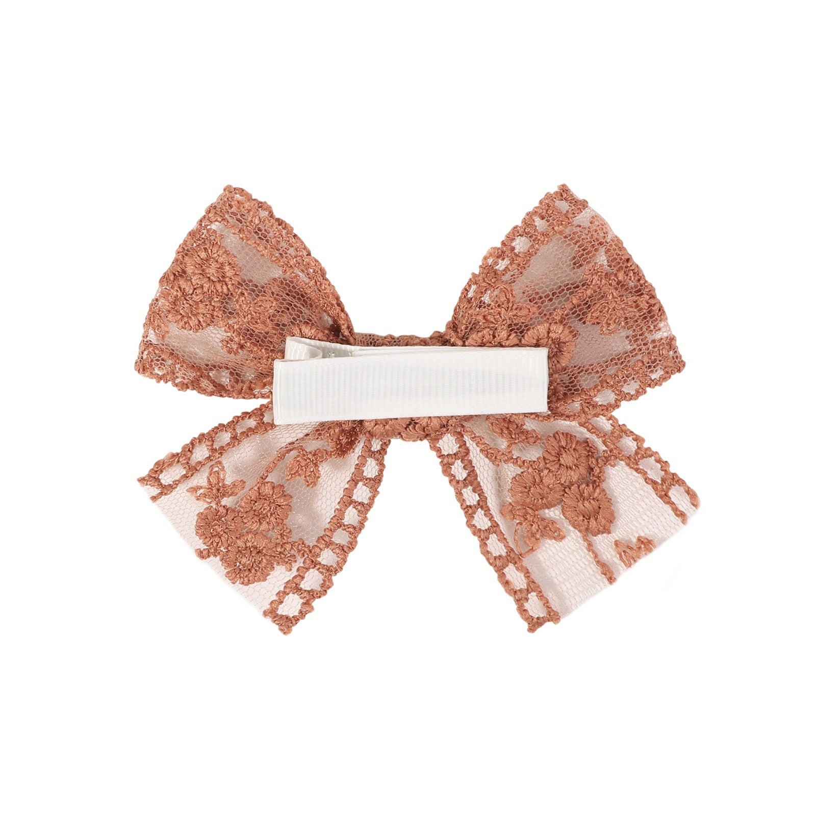 Children's Bow Lace Embroidery Barrettes