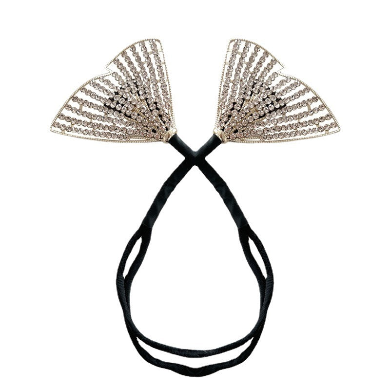 Hair Embellishment Rhinestone Twist Clip Back Brain