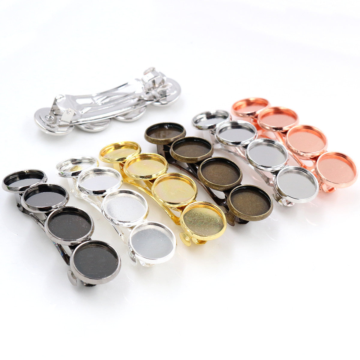 12mm Inner Diameter Barrettes Automatic Spring Clip