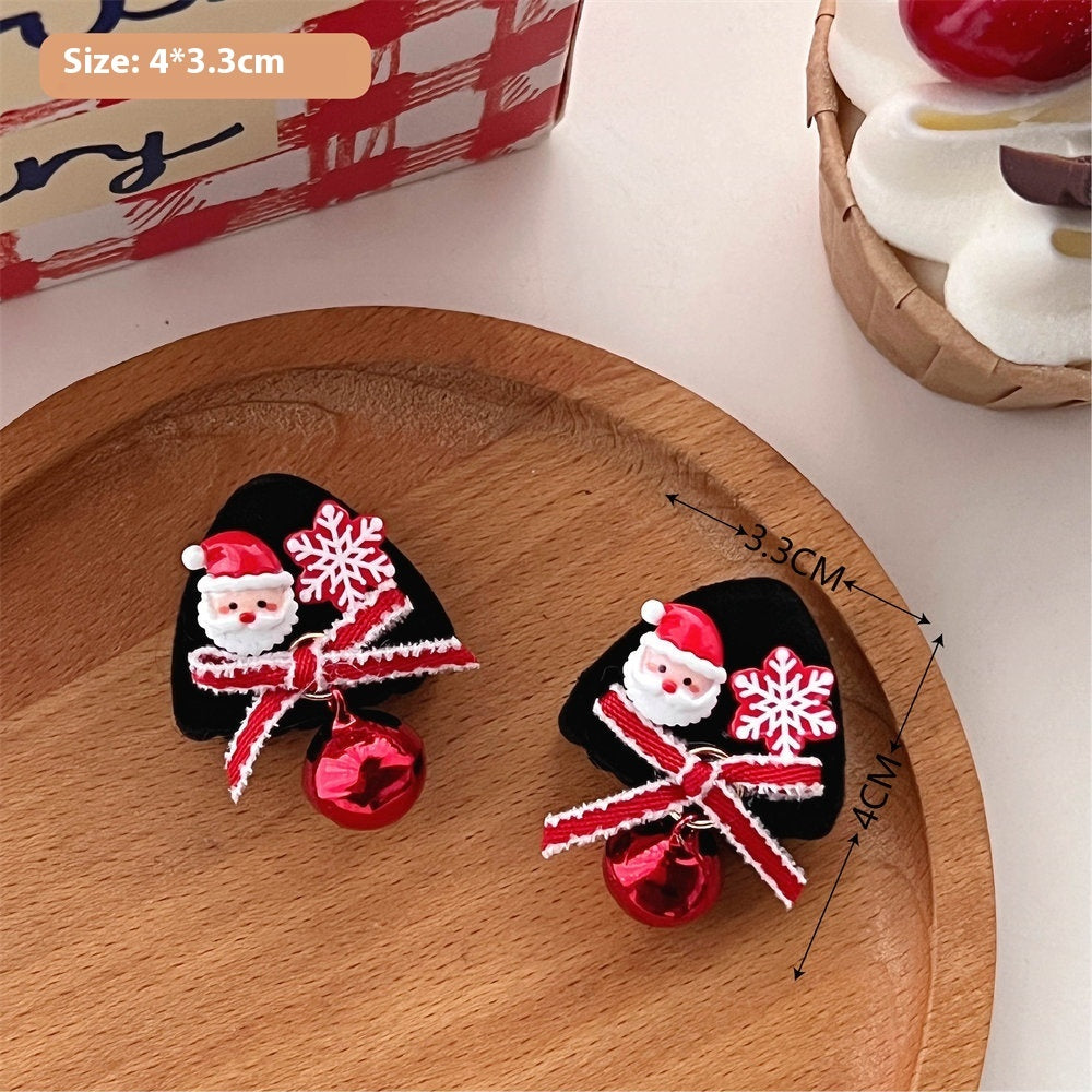 Hat Barrettes Cute Girly Heart