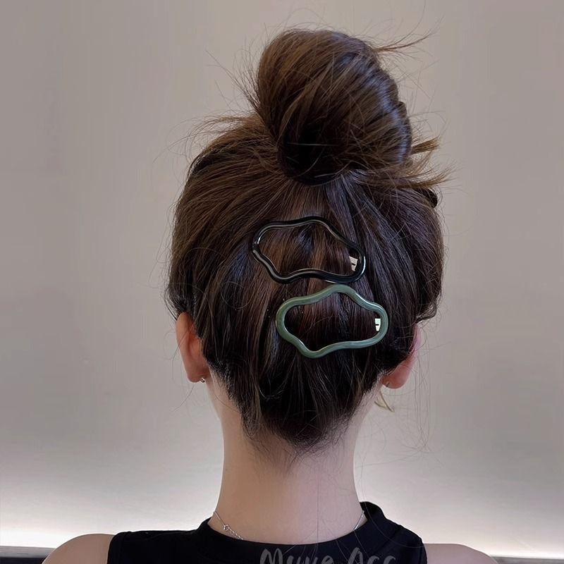 Rhinestone Clouds Of Stars Back Head Hollow Out Broken Hair Bb Forehead Side Bang Clip