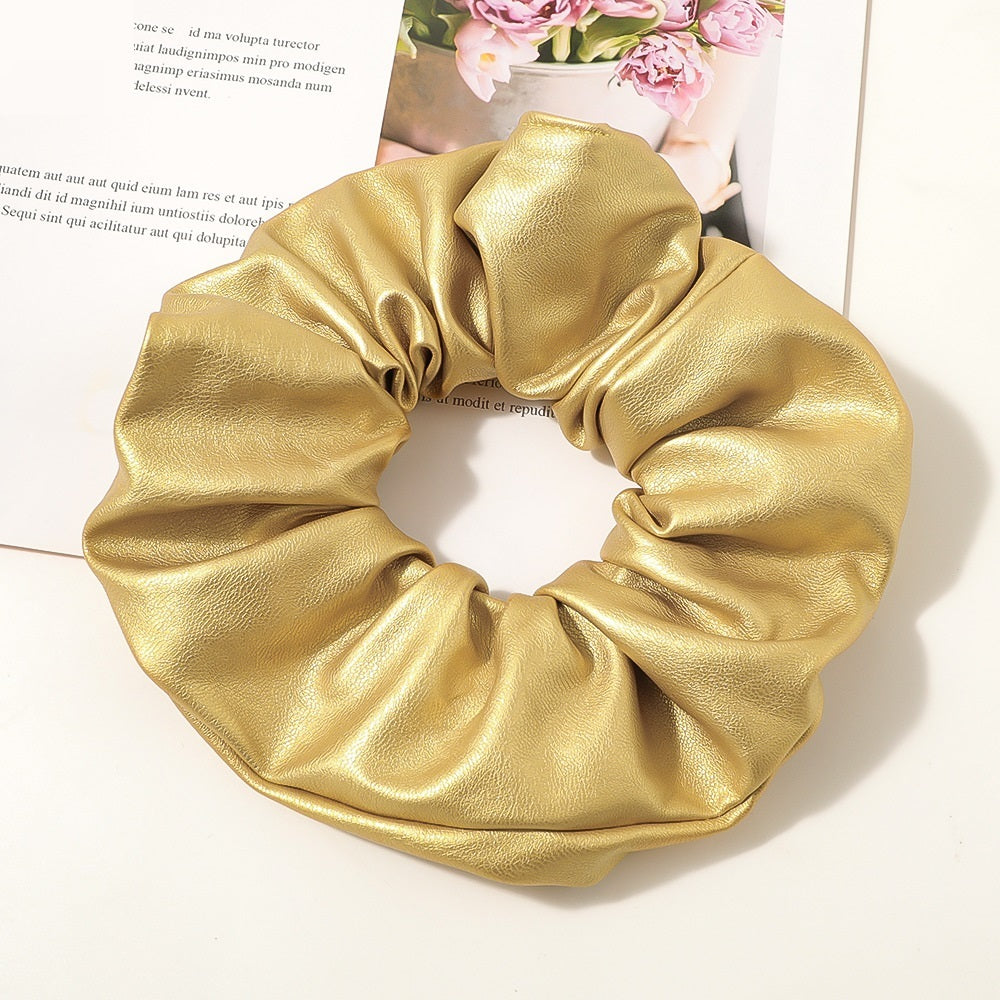 Ponytail New PU Large Intestine Hair Ring