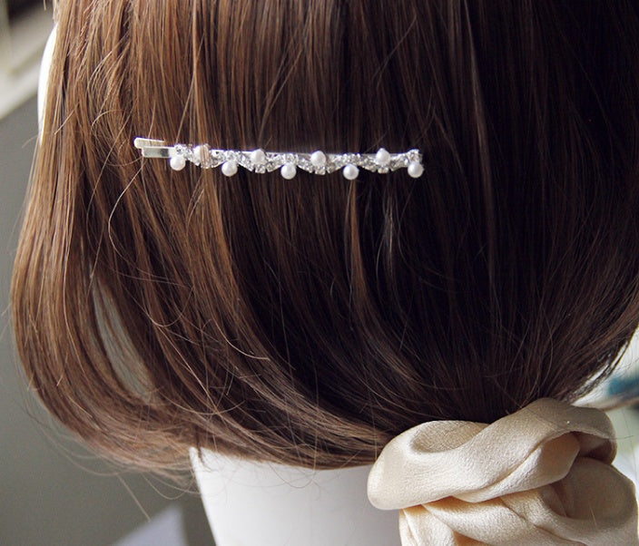 Pearl hair clip hair clip bobby pins