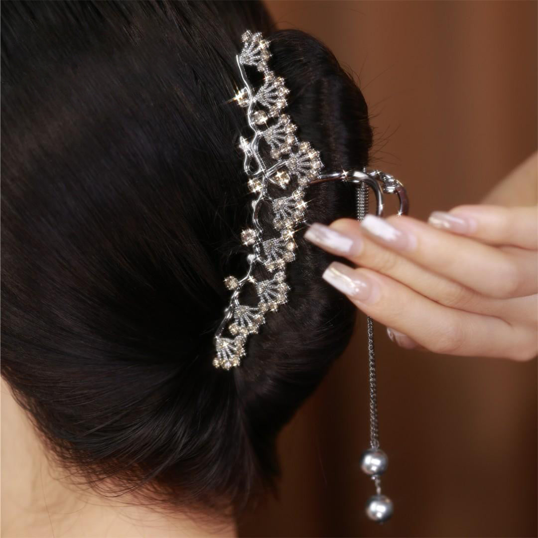 Best Jewelry Pearl Hair Clip Female Hair Claws